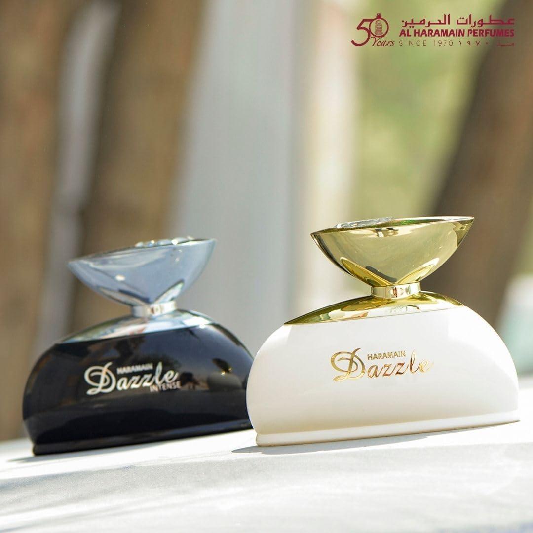 <p><strong>“Descubra a Elegância do Al Haramain Dazzle: Uma Sinfonia de Aromas”</strong></p><p>“></p><p>Encerramos nossa jornada sensorial com o Al Haramain Dazzle, uma verdadeira obra-prima da perfumaria árabe que combina elegância, sofisticação e uma fragrância de longa duração. Sua composição delicada, marcada pelas notas florais e frutadas cuidadosamente equilibradas, faz deste eau de parfum uma escolha perfeita para mulheres que desejam exalar charme e confiança em qualquer ocasião. Seja para o dia a dia ou momentos especiais, o Dazzle é a companhia ideal para quem valoriza uma presença marcante e refinada.</p><p>Se sentiu curiosidade em experimentar essa sinfonia aromática, não perca tempo e descubra o que o Al Haramain Dazzle pode trazer ao seu universo de fragrâncias. <a href=
