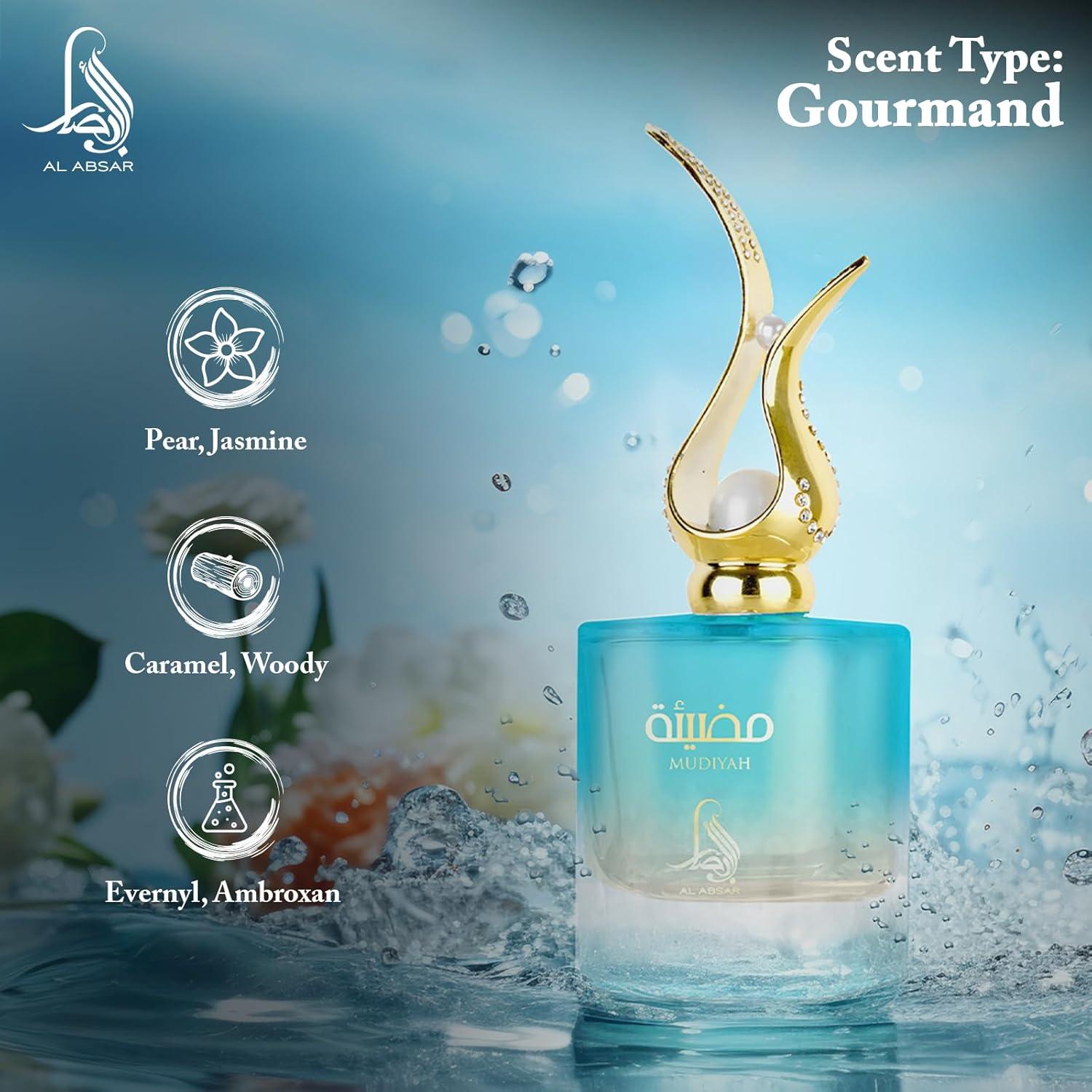 

<h3>Nossa Experiência com o Perfume Al Absar Mudiyah: Um Toque Floral Magnífico!</h3>
<p>“></p>
<p>Explorando a essência de um perfume que nos envolve desde o primeiro spray, encontramos uma combinação subversiva de notas que despertam nossos sentidos. As <strong>notas de saída</strong> trazem um frescor irresistível de pêra e jasmim, criando uma experiência olfativa que é ao mesmo tempo suave e cativante. Conforme a fragrância evolui, as <strong>notas de coração</strong> revelam um encanto gourmand, onde o caramelo se entrelaça com notas amadeiradas, proporcionando uma sensação de aconchego e sofisticada indulgência que nos faz querer mais.</p>
<p>Para a fixação e profundidade, as <strong>notas de fundo</strong> trazem o calor do evernyl e a força do ambroxan, garantindo que a fragrância perdure ao longo do dia. Essa harmonia não apenas nos deixa confiantes, mas também eleva nosso estado de espírito, como se estivéssemos acompanhadas por um véu de beleza floral. Em resumo, este perfume nos oferece uma verdadeira mistura de esplendor, e a experiência é ampliada por sua incrível calidez e complexidade.</p>
<table class=