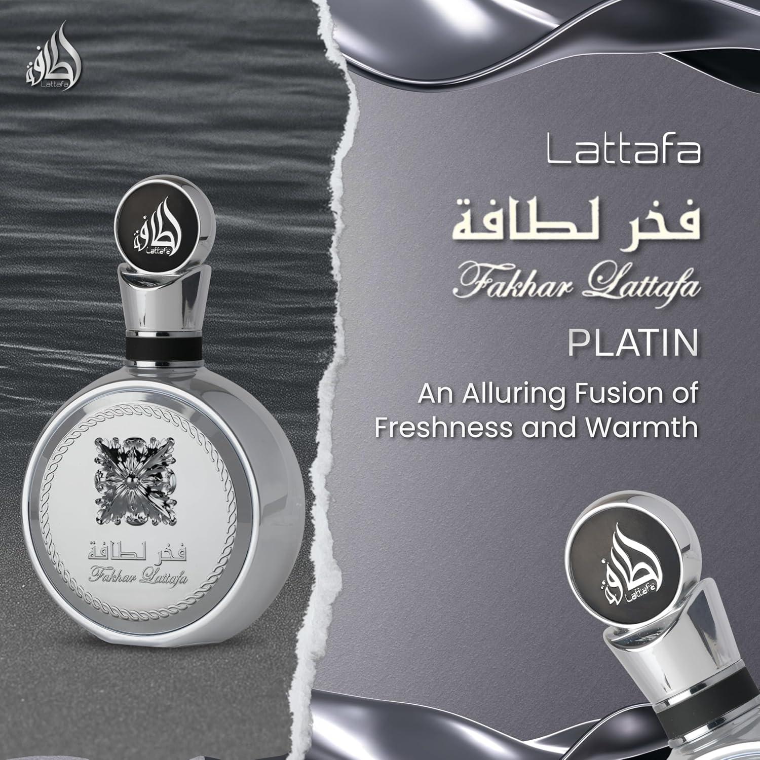 Explorando a Elegância do Lattafa Fakhar Platin EDP 100ml